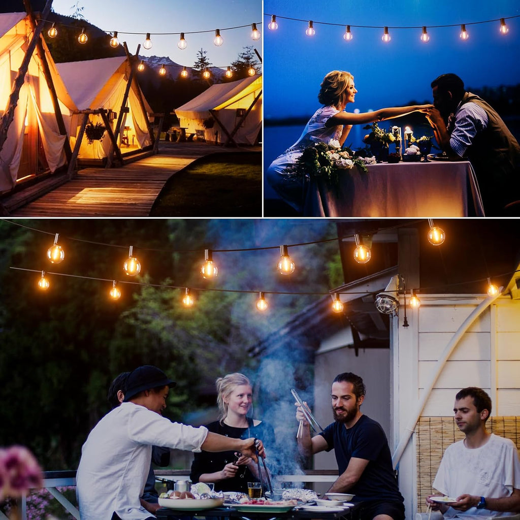 Yuucio Solar Lichterkette Aussen 15M